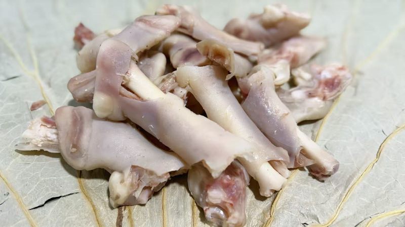 东阳白切羊肉（羊蹄子）|净重350g，3只装|1小盒|次日配送