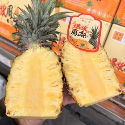 海南|金钻凤梨|默认不切|2个|次日配送