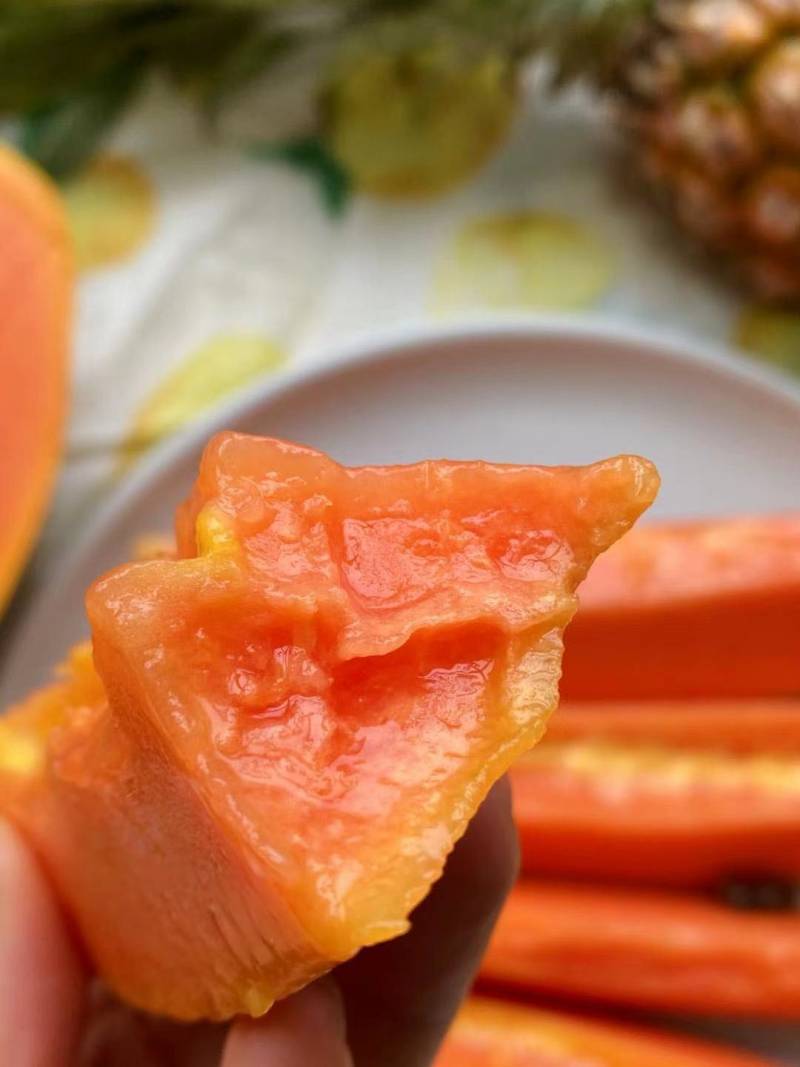 精选|响鲜牌树熟木瓜|净重5斤左右|1箱|次日配送