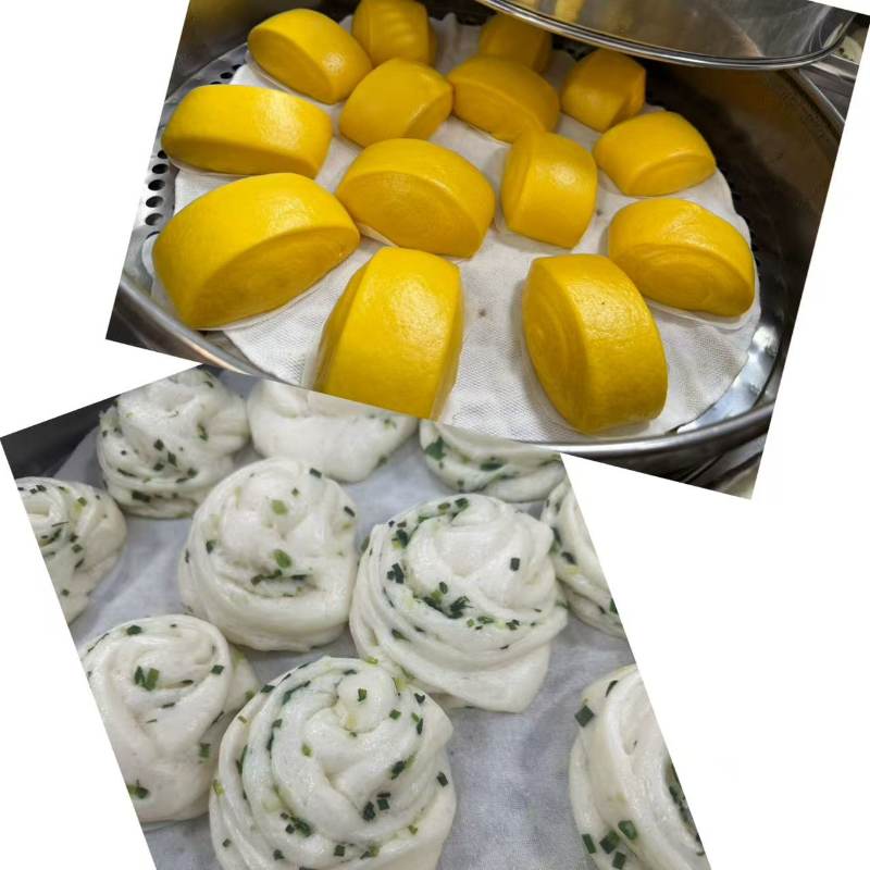 精选|南瓜馒头+花卷双拼组合|南瓜馒头4个；花卷4个|1盒|次日配送