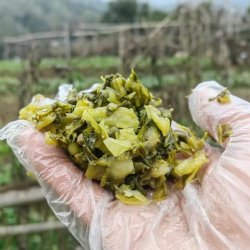 高山蔬菜|辅料酸菜（180g）|脆爽，鲜味足|1盒|次日配送