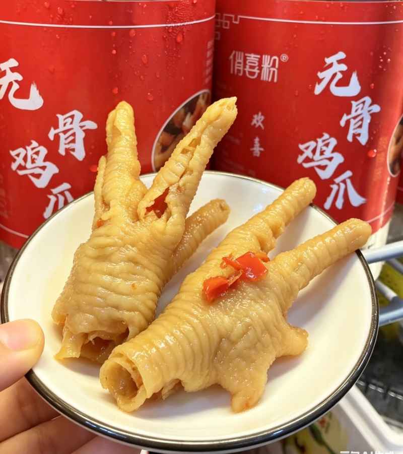 精选|秘制无骨凤爪|1罐