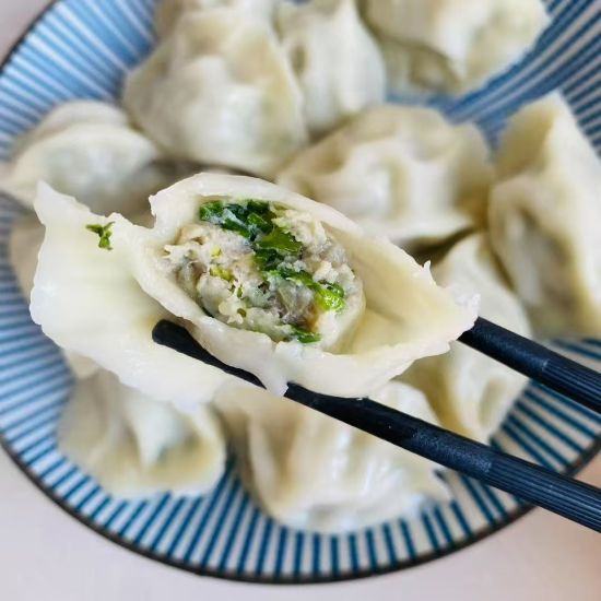 精选|蕾蕾水饺（韭菜猪肉馅）|500g/包，25只|2包|次日配送