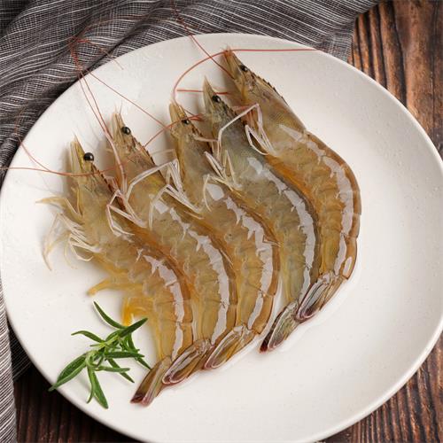 海鲜|有机带头生虾|净重400g/小盒|3小盒|次日配送