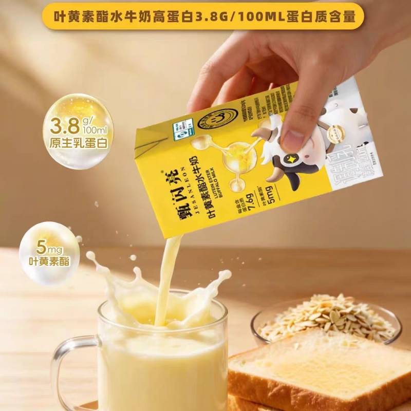 精选|叶黄素酯水牛奶|200ml×12罐/提|2提|次日配送