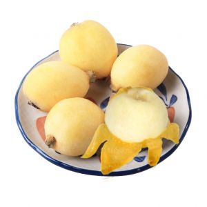 塘栖|硬条白沙枇杷48粒礼盒装|单粒均重40g以上，净重4斤左右|1箱|次日配送